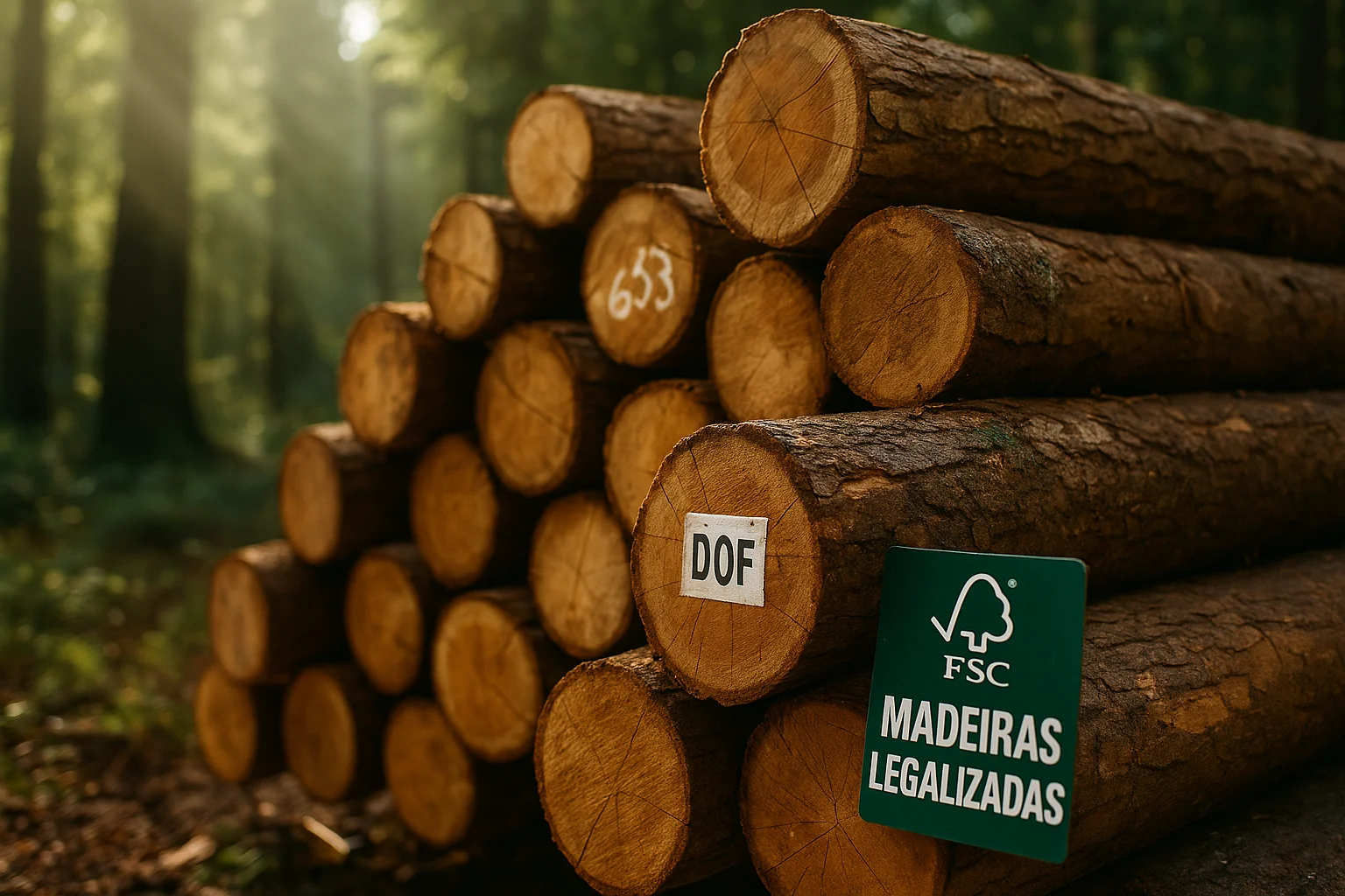 madeira para construção